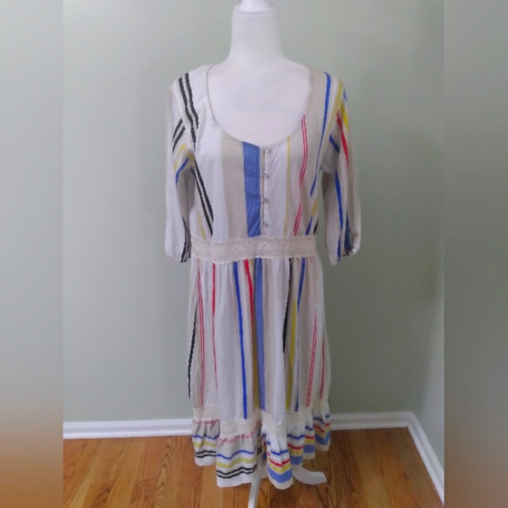 Zara Multicolor Striped Dress